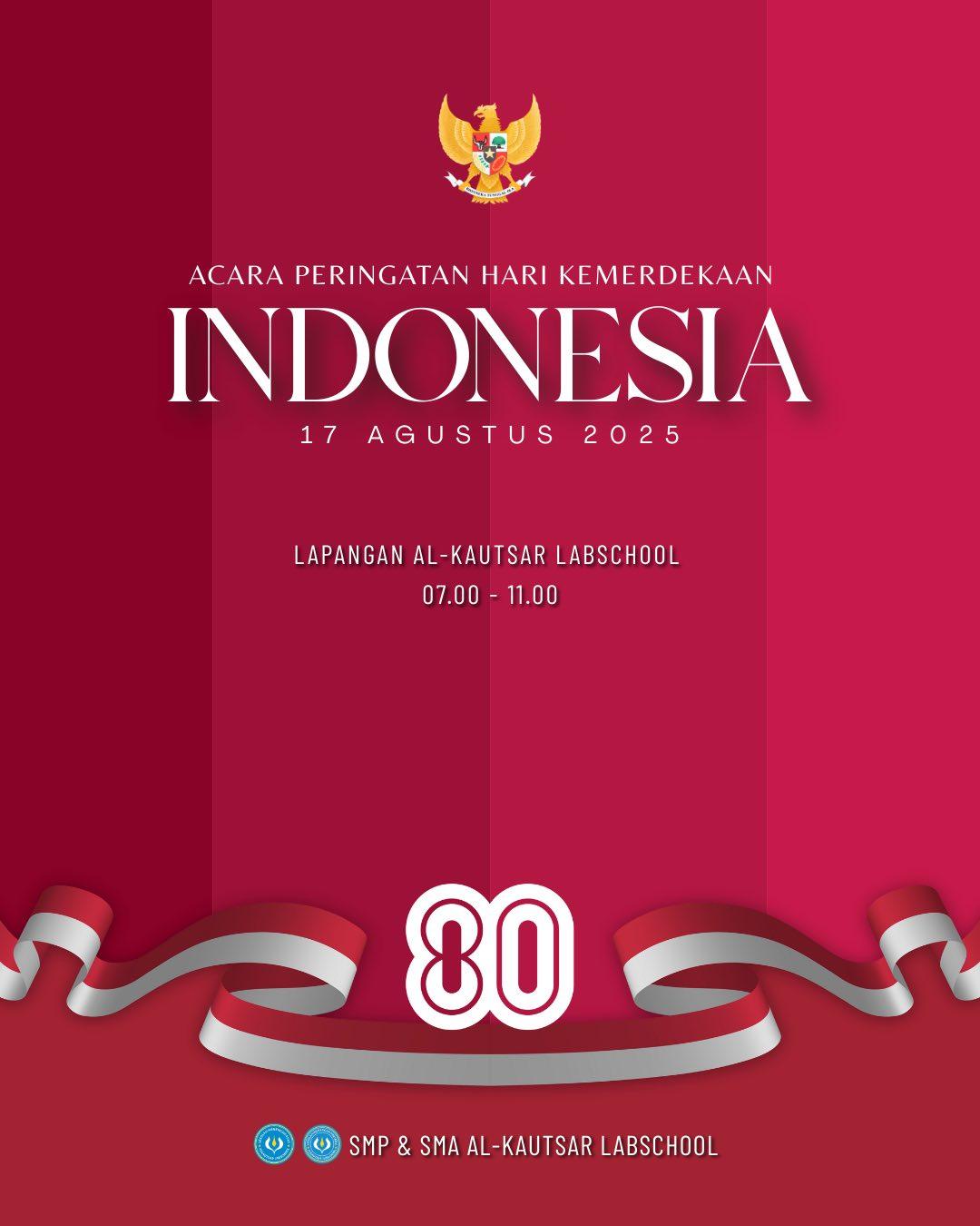 Peringatan Hari Kemerdekaan Republik Indonesia ke-80 - Cover Image